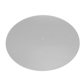 Acryl-Plattenspielermatte für Plattenspieler, rutschfeste Matte, Antistatisches 12-Zoll-Pad mit Leuchtendem Effekt, Hi-Fi-Sound-Zubehör, Verbessert die Klangqualität (Transparent)