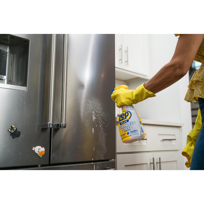 Zep Plus Stainless Steel Cleaner - 32 Fl OZ -