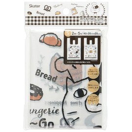 Skater RGBH1 Plastic Bags with Handle, Plastic Bags, Convenience Store, Bento Box, Small, 10 Pieces, 15.7 x 9.8 x 7.9 inches (40 x 25 x 20 cm), Cat