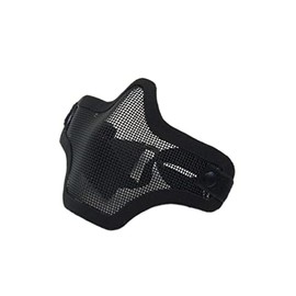 Nuprol Lower Face Mesh Mask; Black