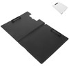 HAPINARY Dual Clip A4 Folderboard Plastic Clipboard for Office School
