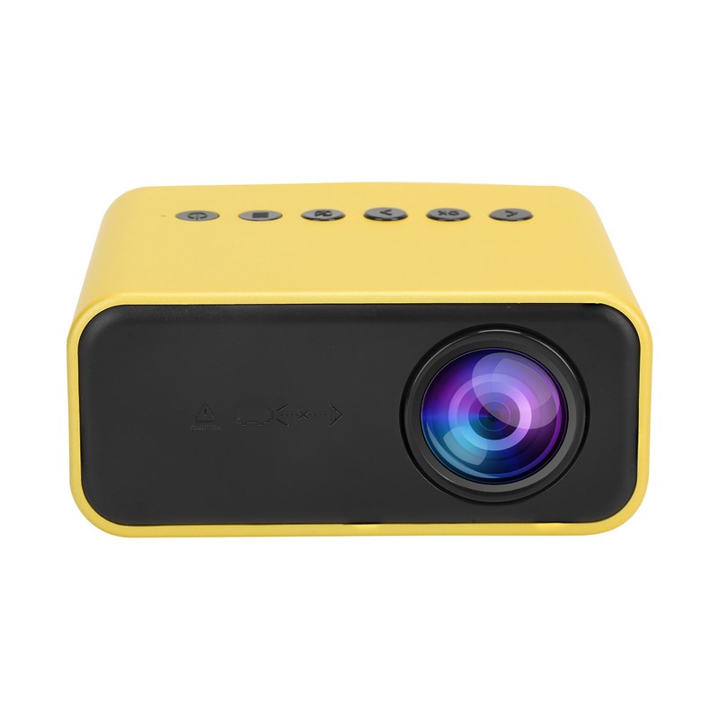 YT500 Mini Projector Portable Movie Projector with Audio and Video/USB/Memory
