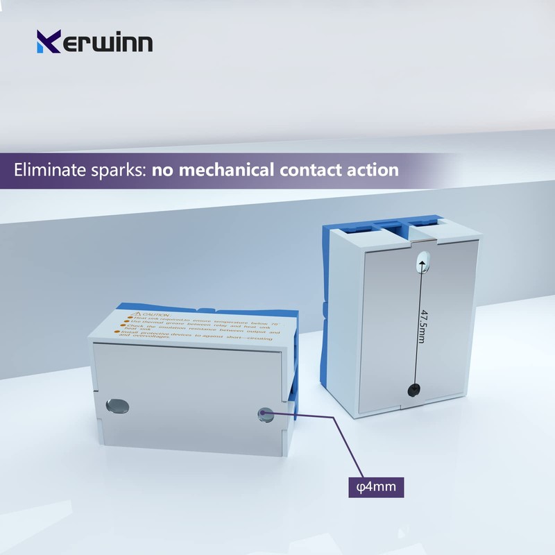 KERWINN Solid State Relay DC to DC 60A Input 3-32VDC