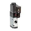 sourcing map AC 24V 3 Way 2 Position 1/4" PT,Pneumatic