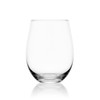Mikasa Lana Stemless Wine Glasses, Set of 4, 18 Ounce,