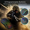 Laser Wired Gaming Mouse MI1210, RGB, 12800 DPI, 6 Buttons,