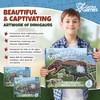 Tyrannosaurus Rex, Triceratoprs and Ankylosaurus Dinosaur Puzzle Bundle | 100-Piece