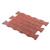 Playsafer Rubber Garden Pavers ¾” Thick Interlocking Safety Tiles for