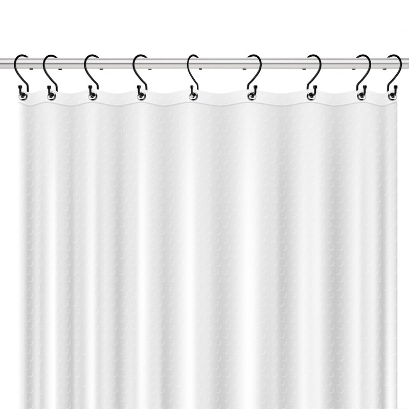 12 Pieces S Shaped Hooks Metal Hooks Shower Curtain Hooks