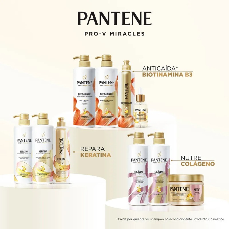 Shampoo Pantene Anticaída+ Biotinamina B3 510 ml