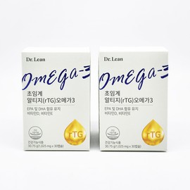 Dr.Lin Supercritical Altige Omega 3 30 capsules x 2 boxes / 닥터린 초임계 알티지 오메가3 30캡슐 x 2박스