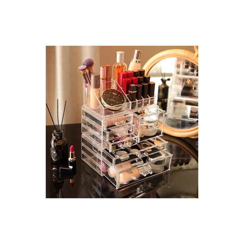 Cq Acrylic Estuche De Maquillaje Cq Acrylic