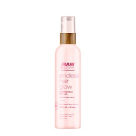 RAW SUGAR, Endless Hair Glow, Aceite Perfeccionador en Seco, con Chabacano y Aceite de Argán, Añade Brillo y Fuerza, Alisa las Puntas, Prensado en... 