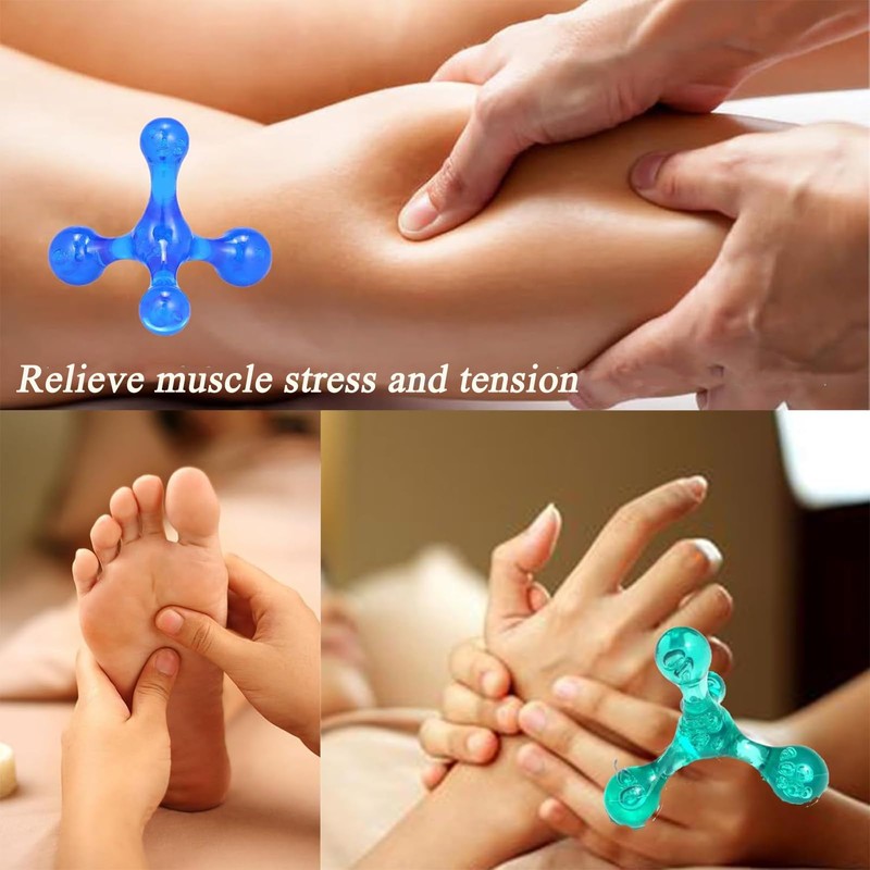 Trigger Point Massager Tool - Hand Held Portable Trigger Point