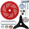 PLAXNS 9" x 36 Teeth Carbide Tipped Blades & 10"