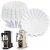 Disposable Coffee Paper Filters for Ninja PB051 PB041 Coffee Maker,