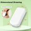 Pill Cutter - 1/2,1/3 &1/4 Pill Splitter with Storage Bag