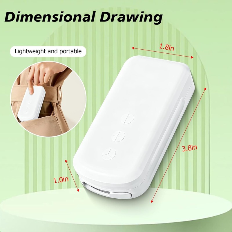 Pill Cutter - 1/2,1/3 &1/4 Pill Splitter with Storage Bag