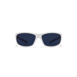 HAWKERS Unisex Boost Sunglasses, White dark blue