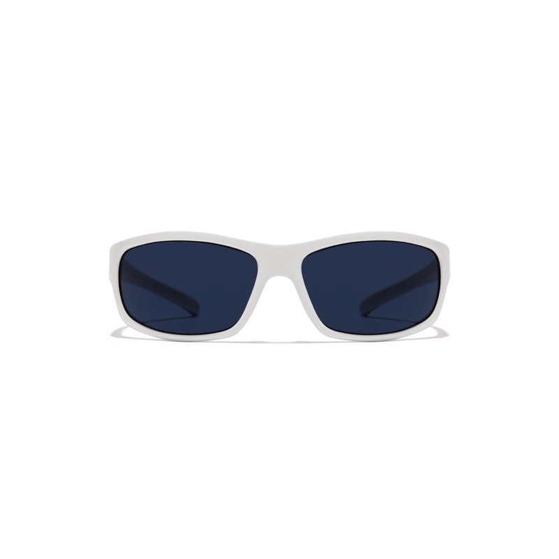 HAWKERS Unisex Boost Sunglasses, White dark blue