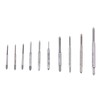 Chazcool 10PCS Mini Machine Hand Taps Set M1 to M3.5,