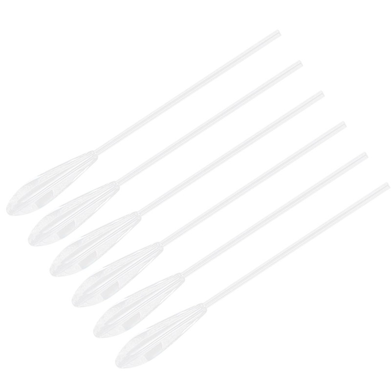 6Pcs Acrylic Large Sinking Floats Fishing Accessory Ecofriendly Transparent White(20g