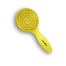 AfroRicci Bürste für lockiges Haar, Wet & Dry Rose – Entwirrungsbürste für lockiges Haar, entwirrende Bürste, Anti-Verknoten, welliges und nasses Haar (Kids Lollipop)