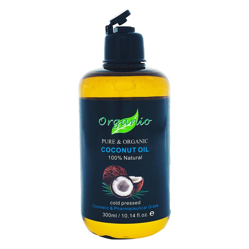 100% Pure Organic Fractionated Coconut Oil 100ml, 200ml to 20L