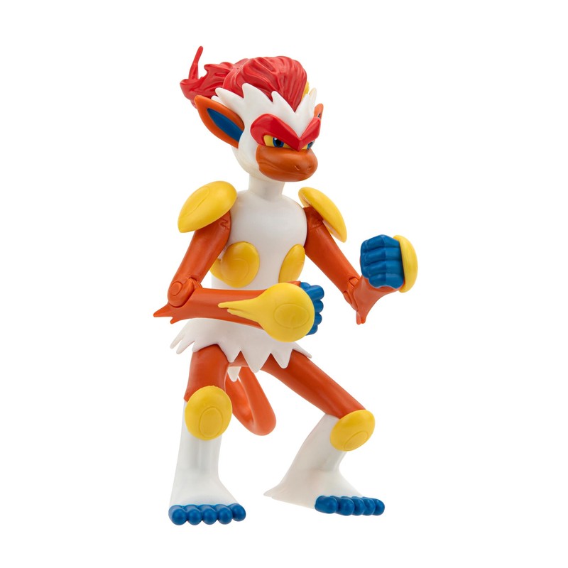 Pokémon PKW2670 4.5" Battle Figure-Infernape,Orange