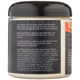 Secrets of a Natural Hair Care - Honey Ginger Horsetail Tea Conditioning Cream