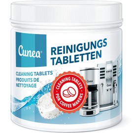 Cunea 50 x Cleaning Tabs for Fully Automatic Coffee Machines and Coffee Machines Cleaning Tablets Clean