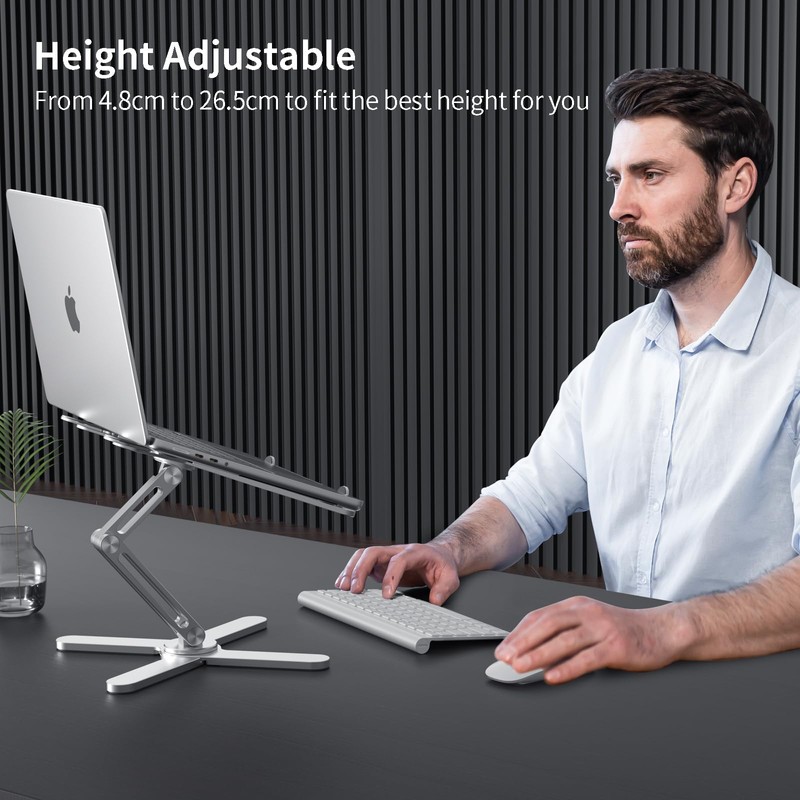 Laptop Stand Kamoon Portable Adjustable Tablet Computer Stand Aluminum Alloy