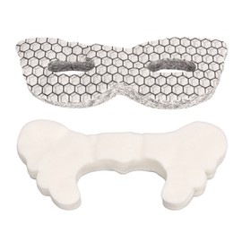 100pcs Silk Butterfly Shaped Cheek Mask Paper Sheet 100pcs Soft Thin Graphene Eye Mask Paper for Wet Compress