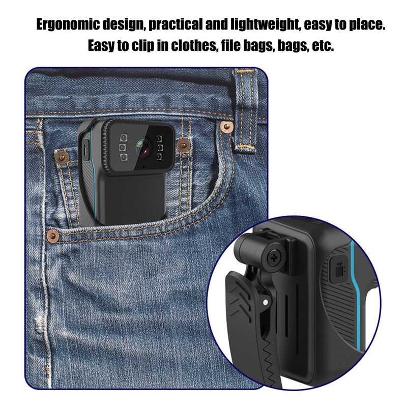 Police Body Worn Camera, 1080P HD Portable Waterproof Body Cameras