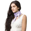 Basic Sense Square Chiffon Scarf Retro Lightweight Neck Scarves Bandana
