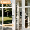 Sliding Glass Door Lock Set with Key Cylinder and Mortise