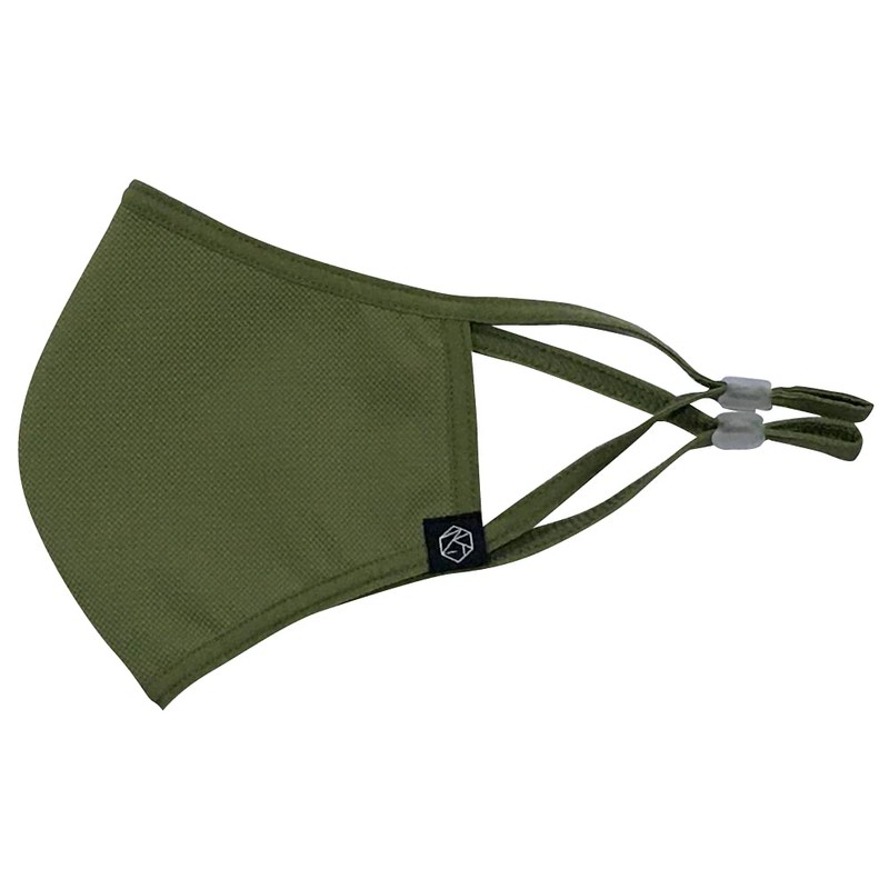 Serao Moss Green SRO-MG Mesh Mask, Sports Mask, Outdoor Activities,
