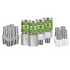 Flexzilla Pro High Flow Coupler & Plug Kit, 1/4" NPT,