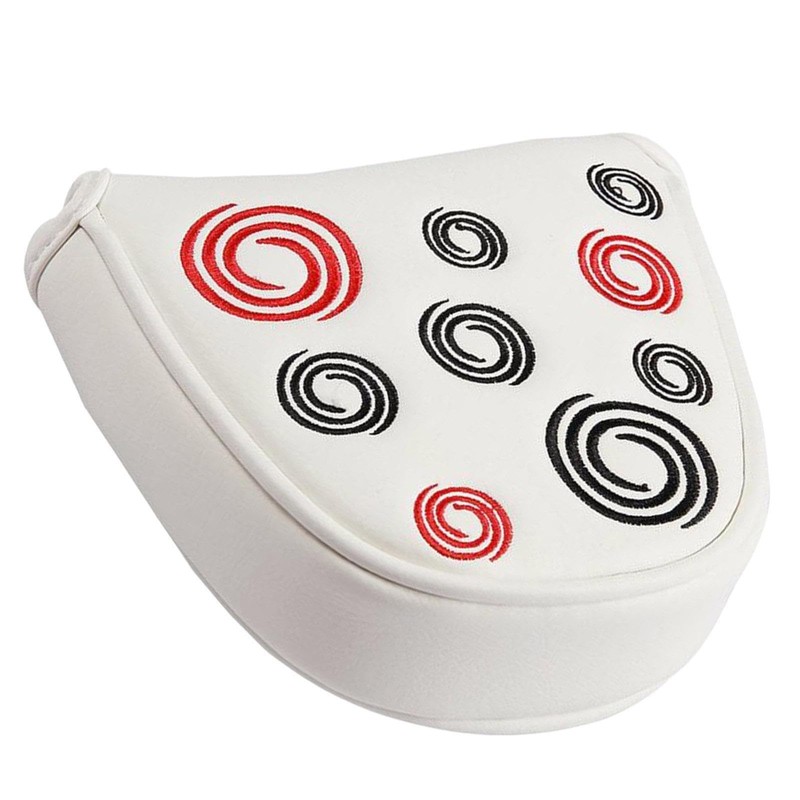 Stylish Magnetic Closure Half Round for Golf Headcover PU Leather