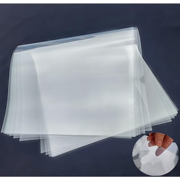 Transparent Blank Mylar Stencil Sheets for Cutting, 16" x 24"