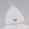 Azeeda 'Cut Diamond' Baby Beanie Hat (BH00035008) White