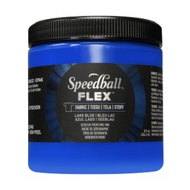 Speedball Flex Fabric Screen Printing Ink, 8-Ounce, Chili Pepper for T-Shirt and Silkscreen Printmaking, New for 2023
