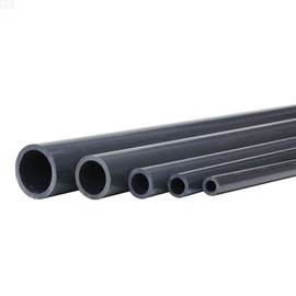 VENTRAL PVC Pipe Schedule 80 Industrial Grade Grey 1-1/2 Inch (1.5) 5FT Feet