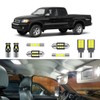 LIGHSTA 12PCS Super Bright White LED Interior Light Kit Package