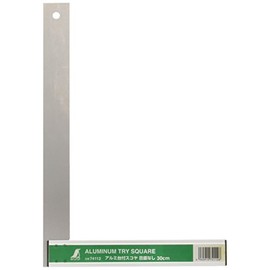 シンワ測定(Shinwa Sokutei) アルミ台付スコヤ 300mm 74112