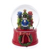 Kurt S. Adler J3257 100mm Wind-Up Musical Nutcracker Snow Globe