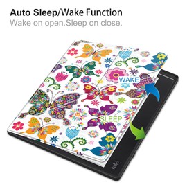 Acelive Case for Kobo Elipsa 2E 10.3 Inch 2023 eReader with Auto Sleep/Wake with Pen Holder