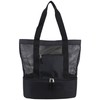 Eastsport Mesh Large Tote Bag Insulated Reusable Cooler Beach Lunch