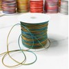 Waxed Cotton Cord Set, 10 Colours, 0.8mm Thickness, for Jewellery