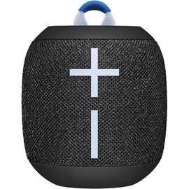 Ultimate Ears WONDERBOOM 3, Portable Wireless Bluetooth Speaker, Big Bass 360-Degree Sound for Outdoors, Waterproof, Dustproof IP67, Floatable, 131 ft Range - Active Black (Renewed)